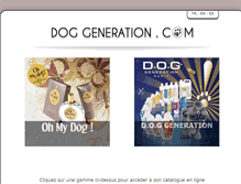Tablet Screenshot of doggeneration.com